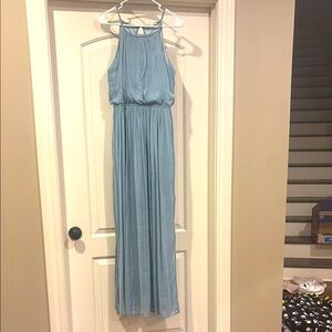 Sz small light blue Entro maxi dress